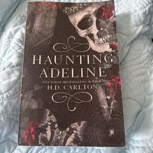 Haunting Adeline by — Black and Red Gothic Paperback Novel